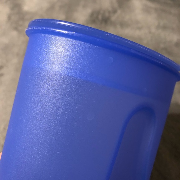 Blue Tupperware Plastic Rocker Top (Rock Top) Pitcher 1 L - Picture 12 of 15